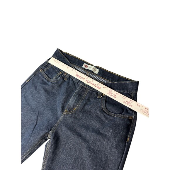 Levi’s 514 Boys Straight Jeans Dark Wash Size 20 Reg Classic 5-Pocket Denim - Picture 4 of 10